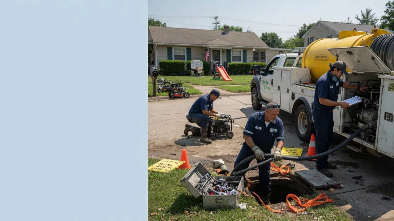 Septic Tank Pumping in Evans City, PA near me